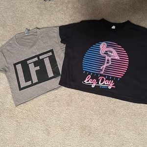 COPY - Short sleeve crop tops